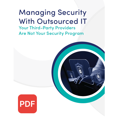 Managing Security with Outsourced IT