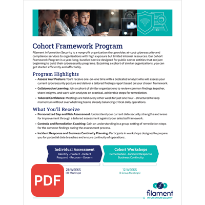 Cohort Framework Reseller Flyer